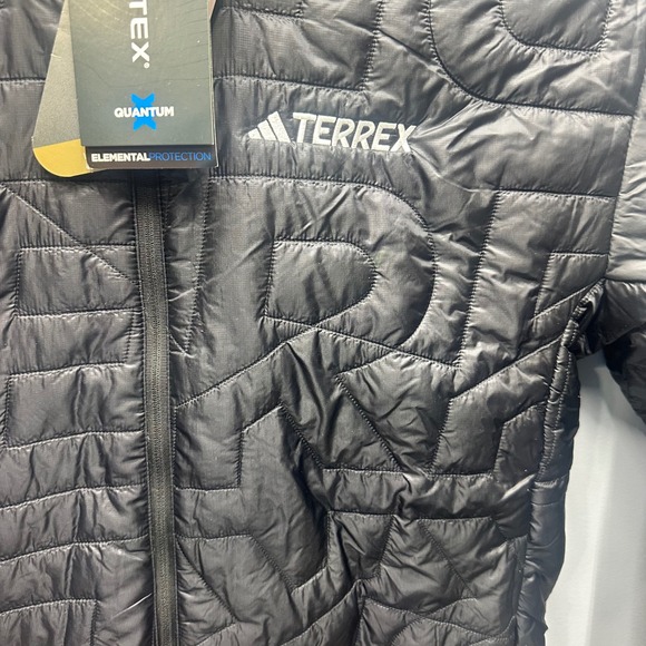 adidas TERREX Primaloft Insulated Hooded Jacket Men's L Pertex Quantum NWT - Picture 5 of 11